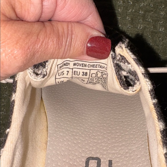 HEY DUDE Cheetah Wendy Luxe Leo SIZE 7 - Picture 2 of 9